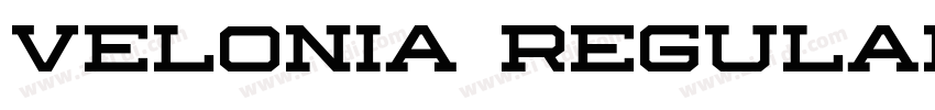 Velonia Regular字体转换 Velonia Regular字体转换